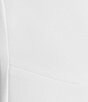 Color:Cream - Image 3 - Scuba Crepe Short Tulip Sleeve V-Neck A-Line Midi Dress