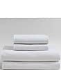 Color:White - Image 1 - Soft Linen Lyocell Blend Sheet Set