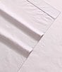 Calvin Klein Solid Washed Cotton Percale Sheet Set, Color:Petal Pink - Image 3