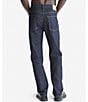 Color:Blue Rinse - Image 2 - Standard Fit Straight Leg Denim Jeans