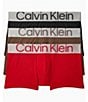 Color:Big City Tan/Berry Sangria/Black - Image 1 - Sustainable Steel Micro Trunks 3-Pack