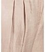 Color:Blush White - Image 4 - Twill Side Pocket Coordinating Wide Leg Pants