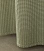 Calvin Klein Waffle Solid Textured Shower Curtain, Color:Sage Green - Image 4