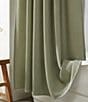 Color:Sage Green - Image 6 - Waffle Solid Textured Shower Curtain