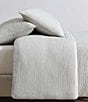 Color:Light Grey - Image 5 - Washed Texture Cotton Jacquard Duvet Cover Mini Set
