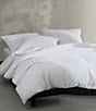 Calvin Klein Washed Textured Cotton Jacquard Mini Comforter Set, Color:White - Image 4