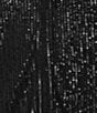 Calvin Klein Woven Sequin V-Neck Sleeveless Pullover Top - Image 4