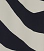 Color:Twilight/Soft White - Image 4 - Zebra Print Round Neck Mesh Short Flutter Sleeve Top