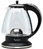 Color:Multi - Image 1 - H20 Glass Electric Rapid Boil Water Kettle