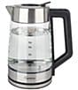 Capresso H2O Glass Select Rapid Boil Kettle, Color:Silver - Image 2