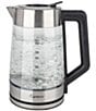 Capresso H2O Glass Select Rapid Boil Kettle, Color:Silver - Image 3
