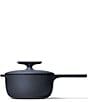 Caraway Enameled Cast Iron Mini Sauce Pan, 1.8 Qt., Color:Dark Navy - Image 2