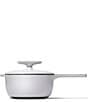 Caraway Enameled Cast Iron Mini Sauce Pan, 1.8 Qt., Color:Gray - Image 2