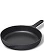 Caraway Enameled Cast Iron Skillet, 10.5#double;, Color:Charcoal - Image 1
