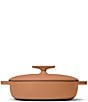 Caraway Enameled Cast Iron Braiser, 3.5 Qt., Color:Rust - Image 2