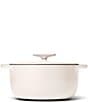 Caraway Enameled Cast Iron Dutch Oven, 6.5 Qt., Color:Cream - Image 2