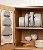 Caraway Ceramic-Coated 12pc Cookware Set, Color:Grey - Image 4
