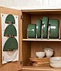 Caraway Ceramic-Coated Cookware, 12-Piece Set, Color:Sage - Image 4