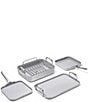 Caraway Ceramic-Coated 6-Piece Squareware Set, Color:Gray - Image 1