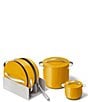 Caraway Ceramic-Coated 8pc Cookware Set, Color:Marigold - Image 2