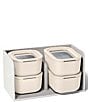 Caraway Mini Ceramic-Coated Glass Food Storage Set - Image 4