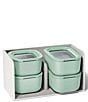 Caraway Mini Ceramic-Coated Glass Food Storage Set - Image 6