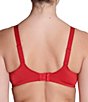 Color:Tango Red - Image 2 - Caresse Full-Cup Cut & Sewn Bra