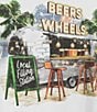 Caribbean Big & Tall Beers On Wheels Short Sleeve Graphic T-Shirt, Color:White - Image 4