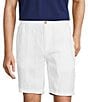 Caribbean Big & Tall Flat Front Linen 9" Shorts,Specials : American Fashion Style Bags On Sale