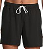 Caribbean Big & Tall Palmsway 6" Solid Swim Trunks,New Products : American Fashion Style Bags On Sale