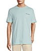 Caribbean Big & Tall Sippin N Dippin Short Sleeve Graphic T-Shirt, Color:Frosted Blue - Image 2