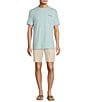 Caribbean Big & Tall Sippin N Dippin Short Sleeve Graphic T-Shirt, Color:Frosted Blue - Image 3