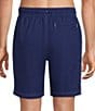 Caribbean Coastal Cargo 8#double; Solid Swim Trunks - Image 2