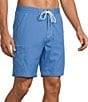 Caribbean Coastal Cargo 8#double; Solid Swim Trunks - Image 6