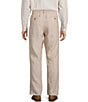 Caribbean Coastal Linen Flat Front Pants - Image 2