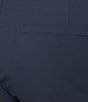 Caribbean Isle Breeze Flat Front Performance Stretch 8#double; Inseam Shorts, Color:Navy - Image 4