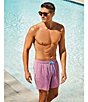 Caribbean Mini Palm Pineapple 6#double; Swim Trunks, Color:Pink Berry - Image 5