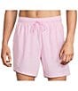 Caribbean Mini Shell Print 6#double; Swim Trunks, Color:Light Pink - Image 1