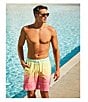 Caribbean Ombre Placed Palms 8#double; Swim Trunks, Color:Multi - Image 4