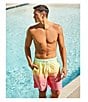 Caribbean Ombre Placed Palms 8#double; Swim Trunks, Color:Multi - Image 5