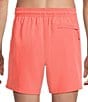 Caribbean Palmsway 6#double; Solid Swim Trunks - Image 2