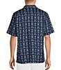 Caribbean Printed Short Sleeve Woven Camp Shirt - Image 2
