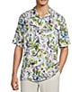 Caribbean Sea Life Short Sleeve Woven Shirt - Image 1