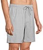 Caribbean Shadow Palm Print 8#double; Inseam Swim Trunks - Image 3