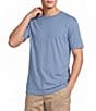 Caribbean Solid Cotton Short Sleeve T-Shirt - Image 1