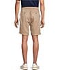 Caribbean Solid Flat Front Drawstring 8#double; Inseam Shorts - Image 6