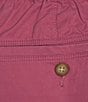 Caribbean Solid Flat Front Drawstring 8#double; Inseam Shorts - Image 4
