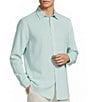 Caribbean Solid Long Sleeve Woven Shirt - Image 5