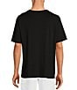Color:Black - Image 2 - Supima Cotton Short Sleeve Pocket Relaxed Fit T-Shirt