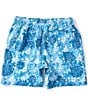 Caribbean Textured Grid 6#double; Swim Trunks - Image 2